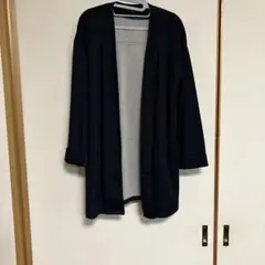 COMME CA ISM ネイビー 長袖カーディガン