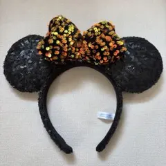 ディズニー カチューシャ スパンコール ハロウィン
