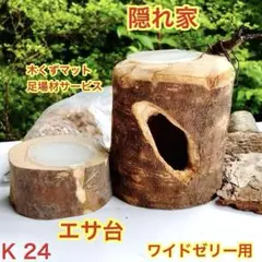 mori-o様 リクエスト 2点 まとめ商品　クワリウム　隠れ家　エサ皿　登り木