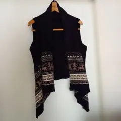 ロングジレ ベスト