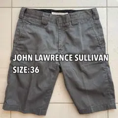 JOHN LAWRENCE SULLIVAN ハーフパンツ グレー 36のサムネイル