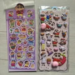 クレヨンしんちゃん ぷっくりおしりシール ホログラムシールセット