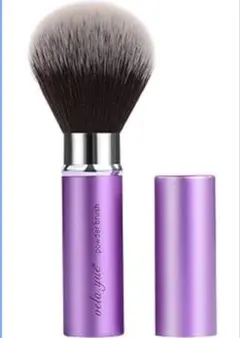 Vela.Yue 携帯用パウダー／チークブラシ 伸縮式化粧筆