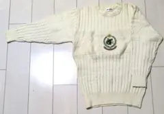 オフ白系セーター　 ウール フロリダキーズ