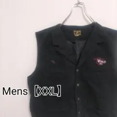 F19【US輸入】Wyoming Traders　ベストジャケット【XXL】黒