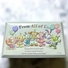 ダッフィー＆フレンズ 空き缶 From All of Us ディズニーシー