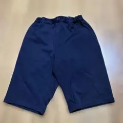 今日だけ値下げ☆コムサイズム　紺ストレッチポンチ グルカハーフパンツ130㎝