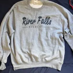 River Falls Wildcats スウェット グレー