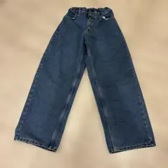 GUフロントボタン　デニム　150