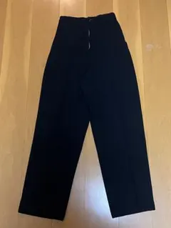 【日本製】CERUSE HOMME ワンタック ウール スラックス 黒