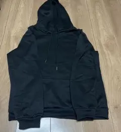 美品　black　裏起毛パーカー