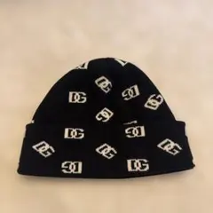 Dolce & Gabbana ニット帽 Uサイズ 黒/白