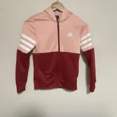 adidas アディダスキッズ ジャージ ピンク×レッド
