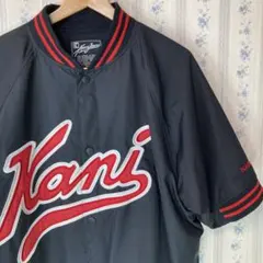 【希少】90s カールカナイ KANI JEANS ナイロン ハーフ ジャケット