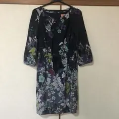 花柄 ワンピース　sunauna
