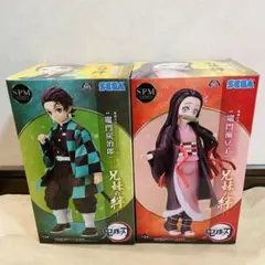 鬼滅の刃　兄妹の絆　フィギュア　竈門炭治郎　竈門禰豆子