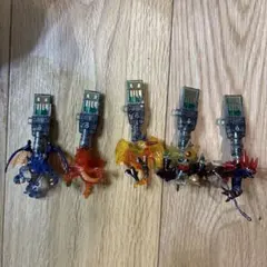 モンスターフィギュア キーホルダー 5種セット