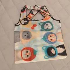 新品 猫柄 エコバッグ 折りたたみ