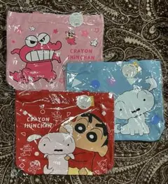 クレヨンしんちゃん ビッグトートバッグ 3種セット
