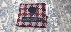 新品未使用　MONOPRIX エコバッグ 千鳥格子柄