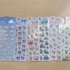 サンリオ　ぷくっとシール　(ラスト2セット)