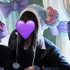 ディズニー ファンキャップ 水色 ミニー