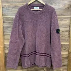 中古 STONE ISLAND クルーネック シェニール セーターのサムネイル