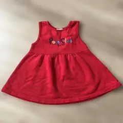 Polo Club 赤色 ノースリーブワンピース 90cm