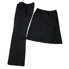 ナチュラルビューティーベーシック シルク混 パンツ＆スカート L 通勤 就活