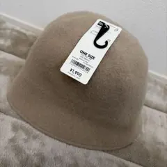 GU ウールブレンドハット バケハ