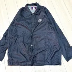 converseナイロンジャケット ブラック ボタン式M1377番