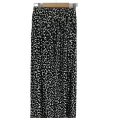 クラシカルエルフ　フレアスカート　ロング　ブラック　柄　模様　Mサイズ