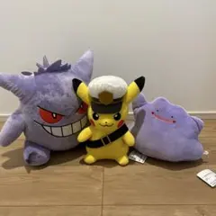 팬텀 피카츄 메타몽 めちゃもふぐっとぬいぐるみ ポケットモンスター