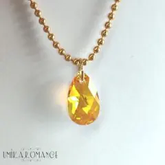 SALE！ 黄色 の ネックレス ★ ハンドメイド