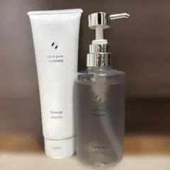 synergy ピュアピースシャンプー＆トリートメント ヘアミルク サロン