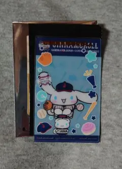 侍ジャパン サンリオ タイトーくじ クリアカードセット シナモロール