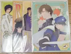 新テニスの王子様　庭球浪漫　クリアファイルセット　4点