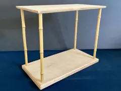 『母』 可映 竹台子 行の台子 組立式 紙箱 茶道具 (724F①) 母』 可映 竹台子 行の台子 組立式 紙箱 茶道具 (724F①) 母』 可映