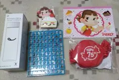 不二家　ペコちゃん　グッズ5点セット　75周年