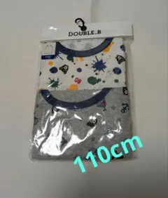ミキハウスダブルB　新品　110cm　タンクトップ肌着のサムネイル