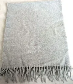 Vivienne Westwood グレー マフラー オーブ刺繍 イタリア製