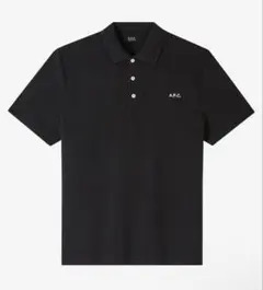 A.P.C. アーペーセー ブラック ポロシャツ M Blackのサムネイル
