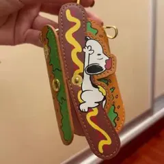 スヌーピー ホットドッグ キーケース