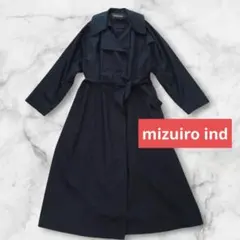 ✨美品✨ mizuiro ind トレンチライク コート　ガウン　オーバーサイズのサムネイル