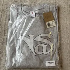 新品 L Levi’s x Nas ロングスリーブTシャツ ロンT グレー