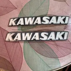 Kawasaki 純正エンブレム　ショートピッチ　z1 z2のサムネイル
