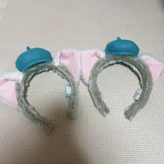 ジェラトーニ 耳付きカチューシャ 2点セット