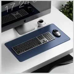 SATECHI ECO LEATHER DESKMATE ブルー