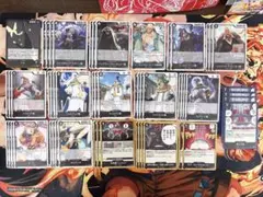 ワンピースカード『黒イム』デッキパーツ まとめ売り 53枚セット 五老星 天竜人