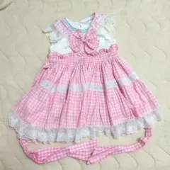 ハンドメイドワンピース120